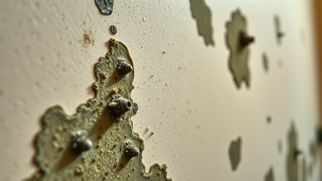 mold remediation columbia sc - microscopic view of mold forming after water damage