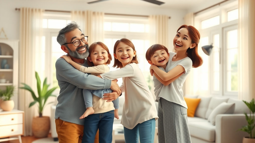 restoration service columbia sc - happy family reunited in newly restored Columbia SC home