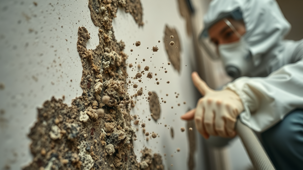 mold remediation Columbia SC drywall restoration technician removal
