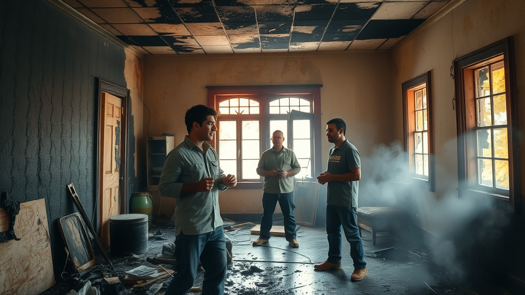 fire and smoke damage restoration Columbia SC multi-disaster cleanup