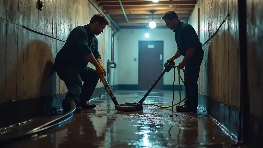 professional water damage restoration team water cleanup Columbia SC